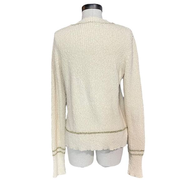 RAQUEL ALLEGRA knit sweater Medium (2) - Picture 5 of 6